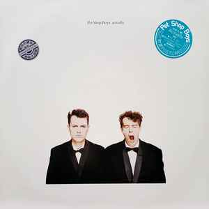 Pet Shop Boys – Actually (1987, Clear, Vinyl) - Discogs