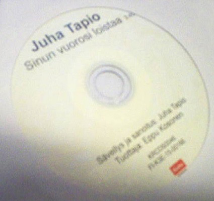 Juha Tapio – Sinun Vuorosi Loistaa (2015, CDr) - Discogs