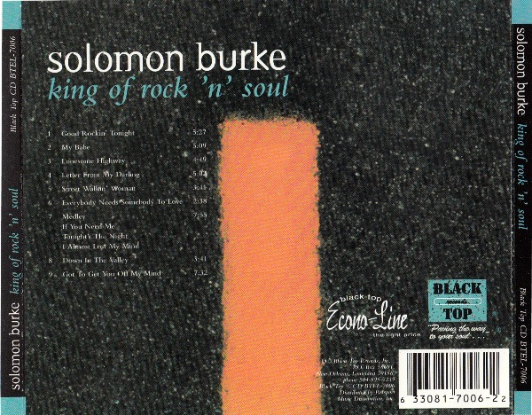 ladda ner album Solomon Burke - King Of RocknSoul
