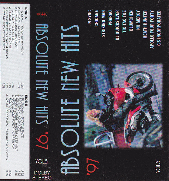Absolute New Hits '97 Vol. 5 (1997, Cassette) - Discogs