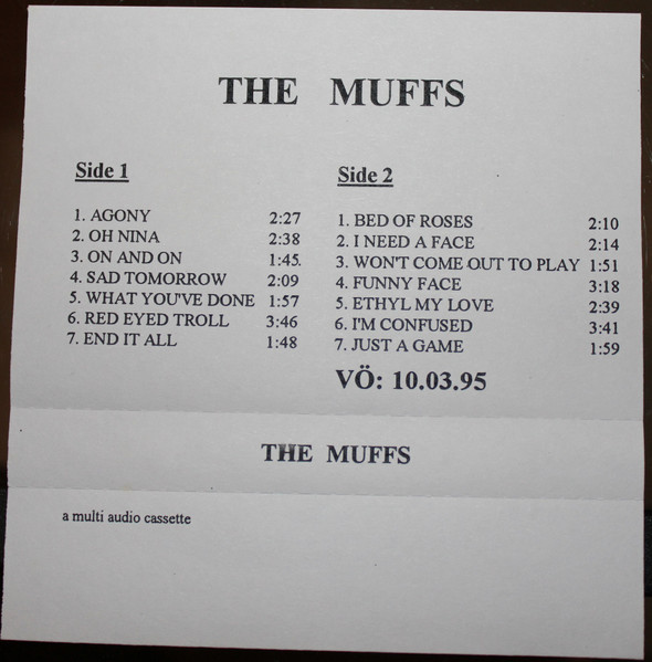 The Muffs – Blonder And Blonder (1995, Cassette) - Discogs