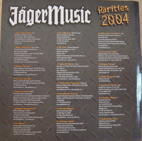 télécharger l'album Various - JägerMusic Rarities 2004