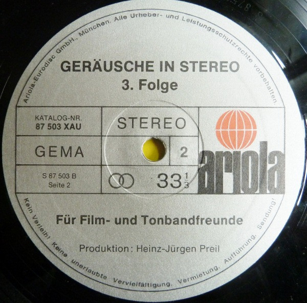 lataa albumi No Artist - Geräusche In Stereo 3 Folge
