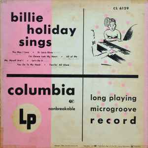 Billie Holiday - Billie Holiday Sings album cover
