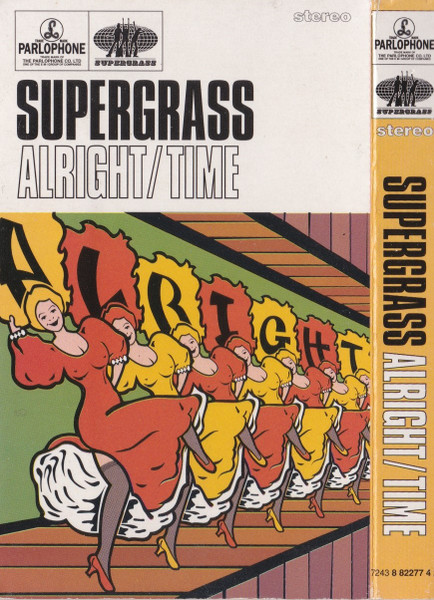 Supergrass – Alright / Time (1995, Cassette) - Discogs