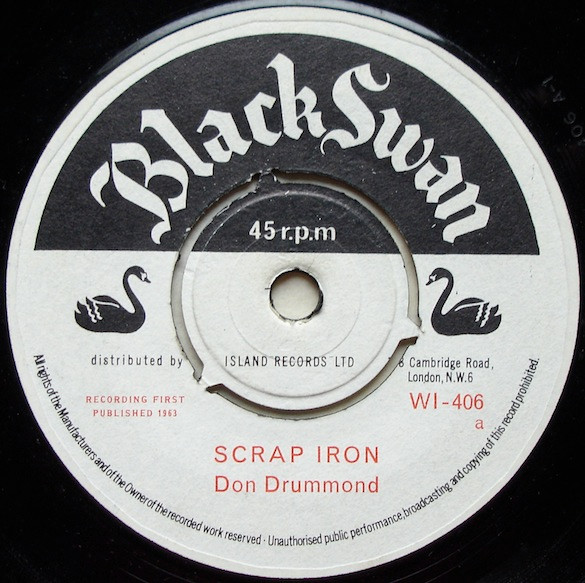 Don Drummond – Scrap Iron (1963, Vinyl) - Discogs