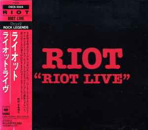 Riot (4) - Riot Live album cover