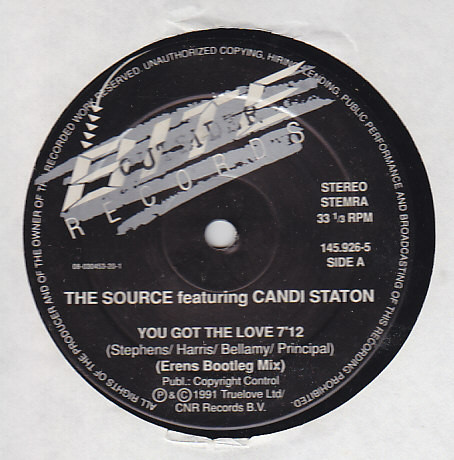 The Source Featuring Candi Staton – You Got The Love (1991