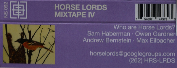 Album herunterladen Horse Lords - mixtape IV