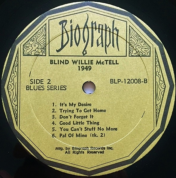 baixar álbum Blind Willie McTell - Blind Willie McTell 1949 Trying To Get Home