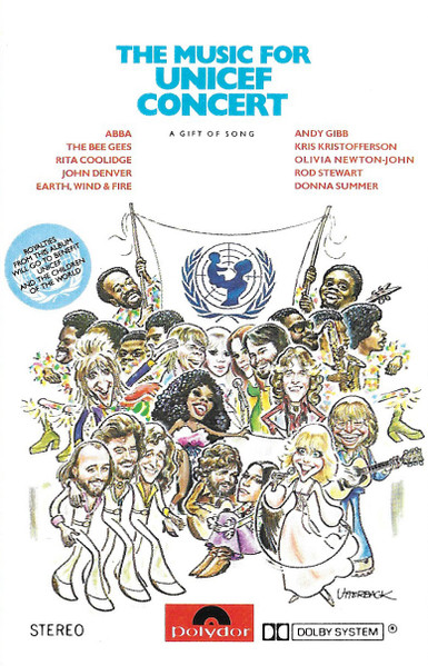 Music For Unicef Concert: A Gift Of Song (1979, Cassette) - Discogs