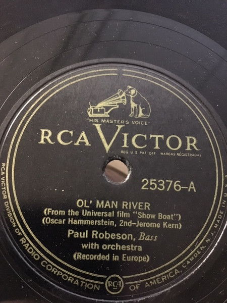 Paul Robeson / Paul Robeson - Elisabeth Welch – Ol' Man ...