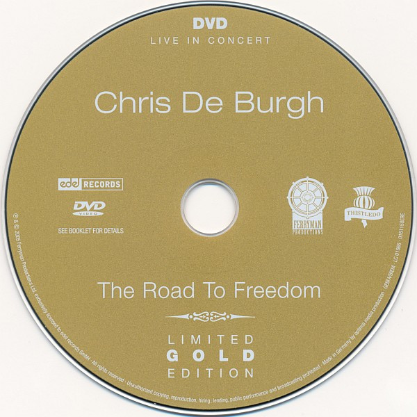 ladda ner album Chris De Burgh - The Road To Freedom Limited Gold Edition