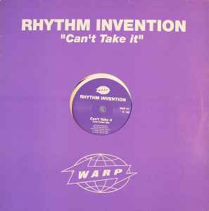 Rhythm Invention - Can't Take It album cover