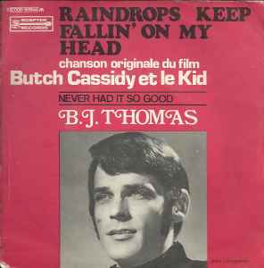 B.J. Thomas – Raindrops Keep Fallin' On My Head (1969, Vinyl