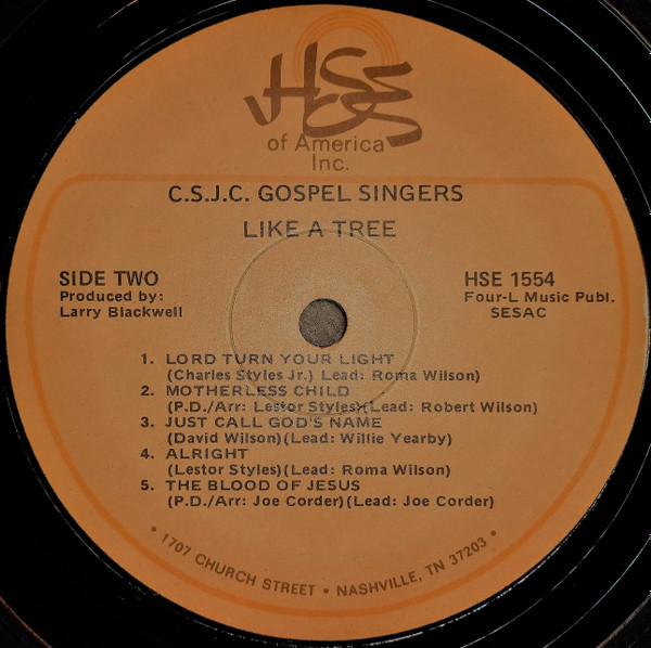 ladda ner album CSJC Gospel Singers - Like A Tree