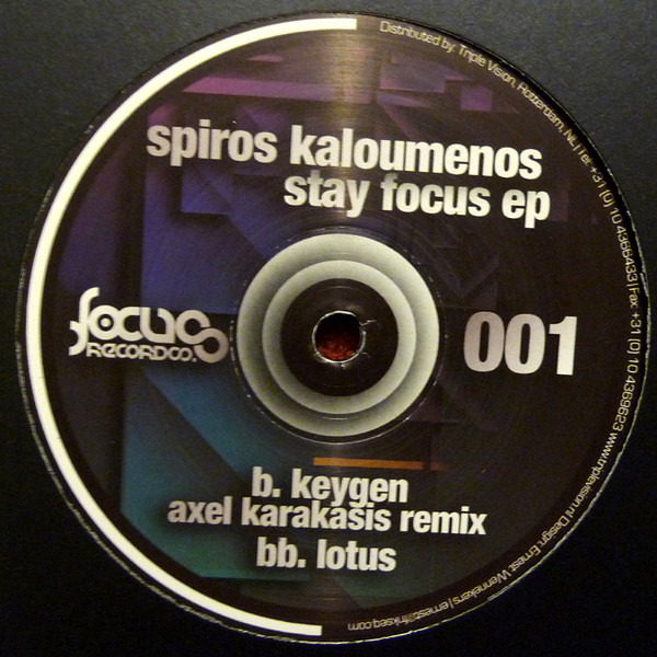 last ned album Spiros Kaloumenos - Stay Focus EP