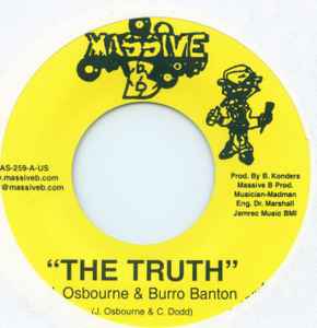 Johnny Osbourne - The Truth / Truth An Rights album cover
