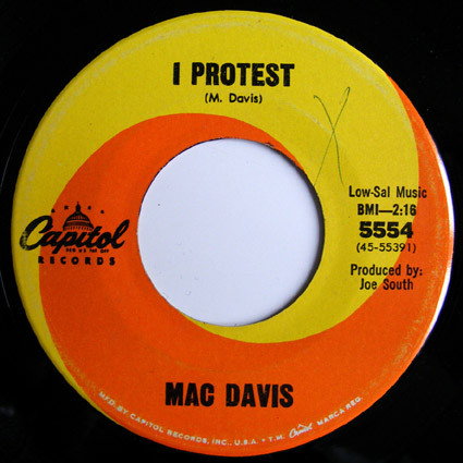descargar álbum Mac Davis - I Protest Bad Scene