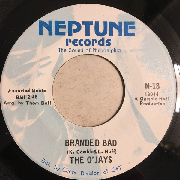 The O'Jays – Branded Bad (Vinyl) - Discogs