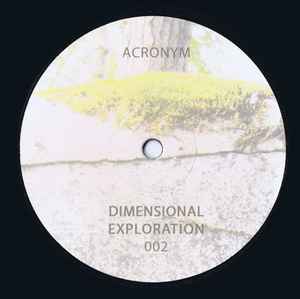 Dimensional Exploration 002 - Acronym