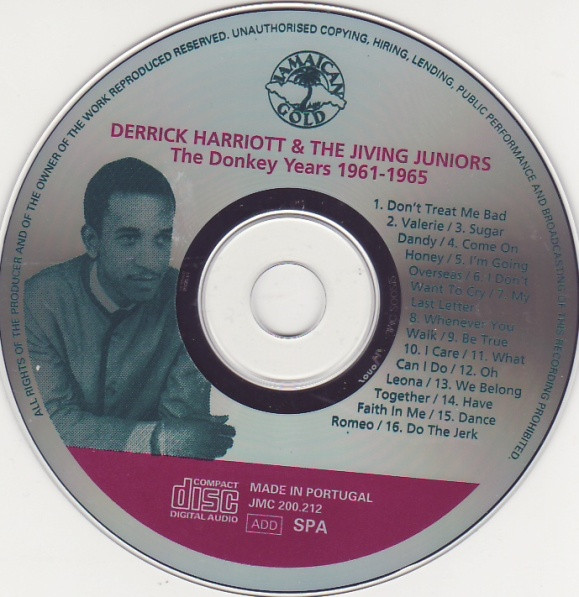 descargar álbum Derrick Harriott And The Jiving Juniors - The Donkey Years 1961 1965