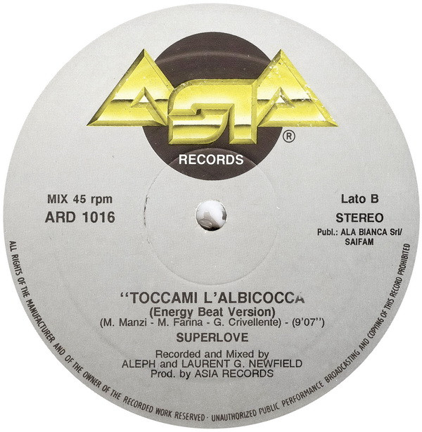 Album herunterladen Superlove - Toccami LAlbicocca