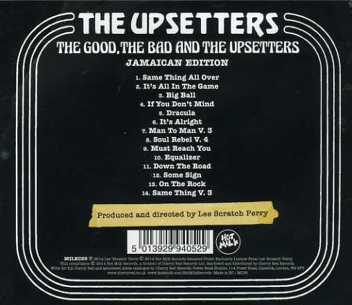 descargar álbum The Upsetters - The Good The Bad And The Upsetters Jamaican Edition