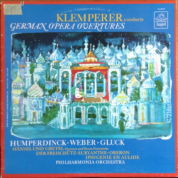 baixar álbum Otto Klemperer, Philharmonia Orchestra - Klemperer Conducts German Opera Overtures