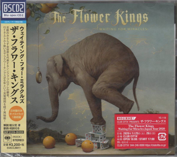 The Flower Kings Waiting For Miracles 19 Bscd2 Cd Discogs