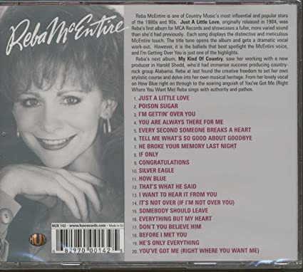 lataa albumi Reba McEntire - Just A Little Love My Kind Of Country