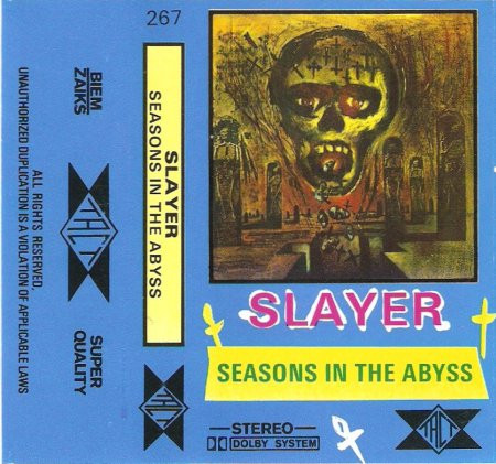 Slayer - Seasons in the Abyss – Club de Discos 33.3