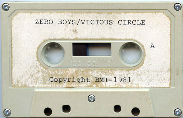 ZERO BOYS ゼロ ボーイズ VICIOUS CIRCLE 初日本盤化 廃盤 ハードコアパンク