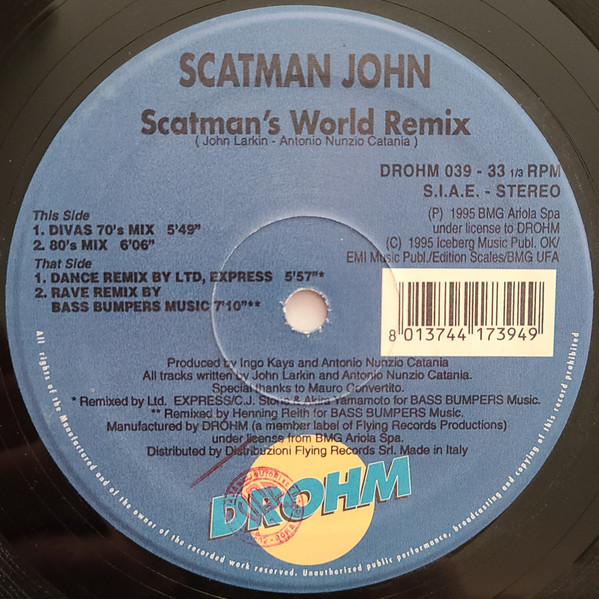ladda ner album Scatman John - Scatmans World Remix