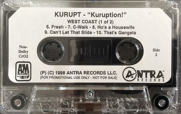 baixar álbum Kurupt - Kuruption West Coast