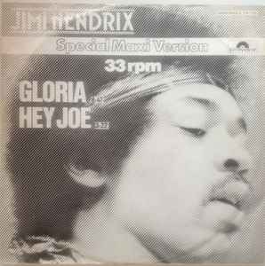 Jimi Hendrix - Gloria / Hey Joe album cover