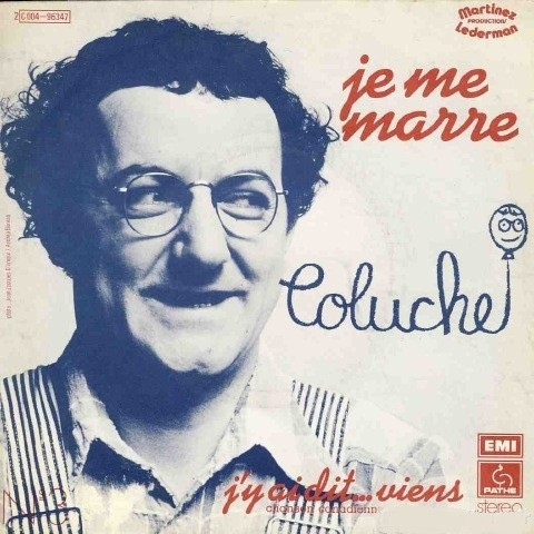 Coluche – Je Me Marre (1975, Vinyl) - Discogs