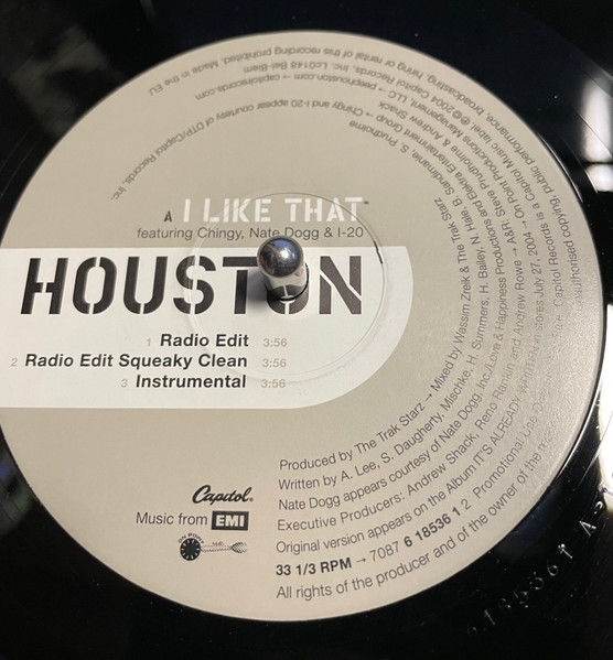 Houston – I Like That (2004, Vinyl) - Discogs