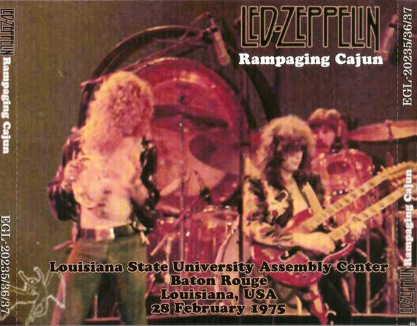 の定番3CD＋3CD！Led Zeppelin / Rampaging Cajun 洋楽