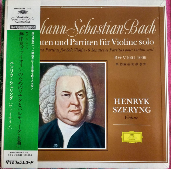 Johann Sebastian Bach - Henryk Szeryng – 6 Sonaten Und Partiten