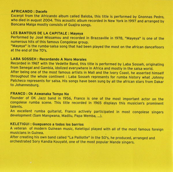 ladda ner album Various - From Dakar To Cuba Swinging To The Rumba