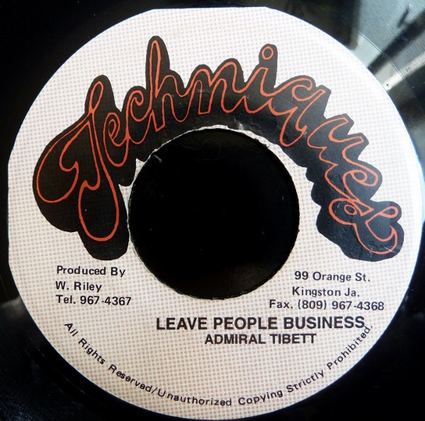 Admiral Tibet – Leave People Business (Vinyl) - Discogs