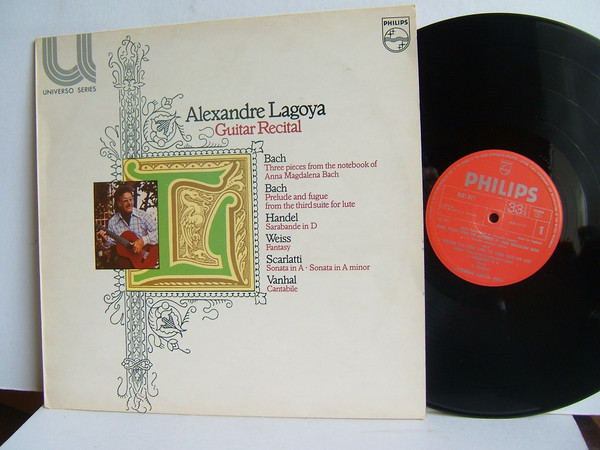 télécharger l'album Alexandre Lagoya - Guitar Recital