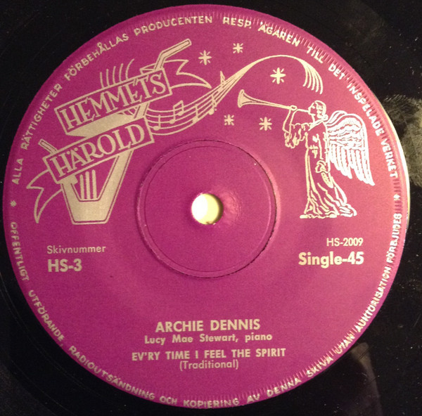 ladda ner album Archie Dennis - Evry Time I Feel The Spirit I Will Pray