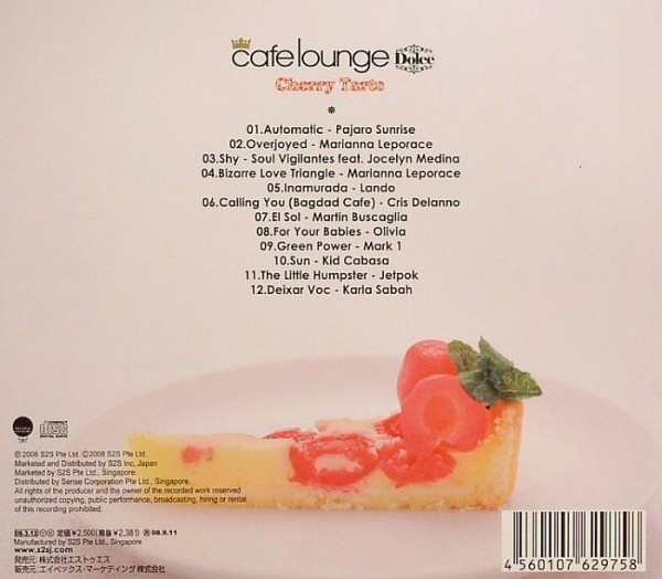 lataa albumi Various - Cafe Lounge Dolce Cherry Tarte