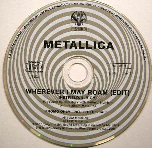 Metallica - Wherever I May Roam | Releases | Discogs