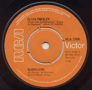Suspicion - Elvis Presley
