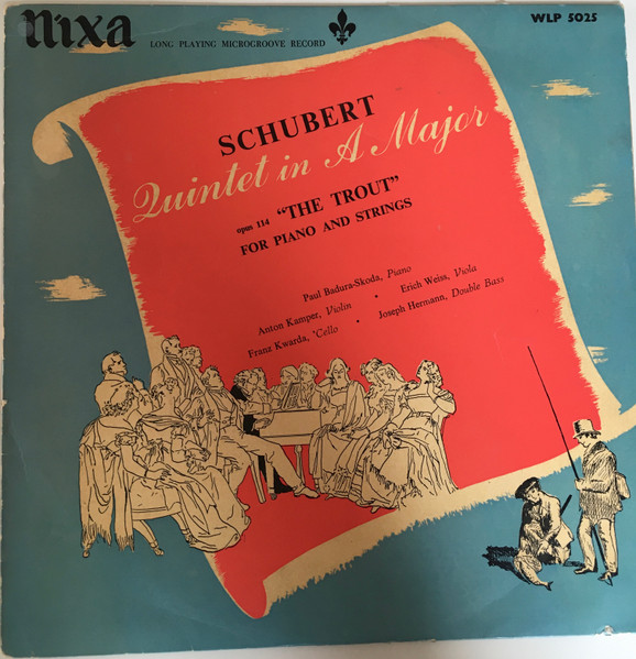 Schubert, Paul Badura-Skoda, Anton Kamper, Erich Weiss, Franz