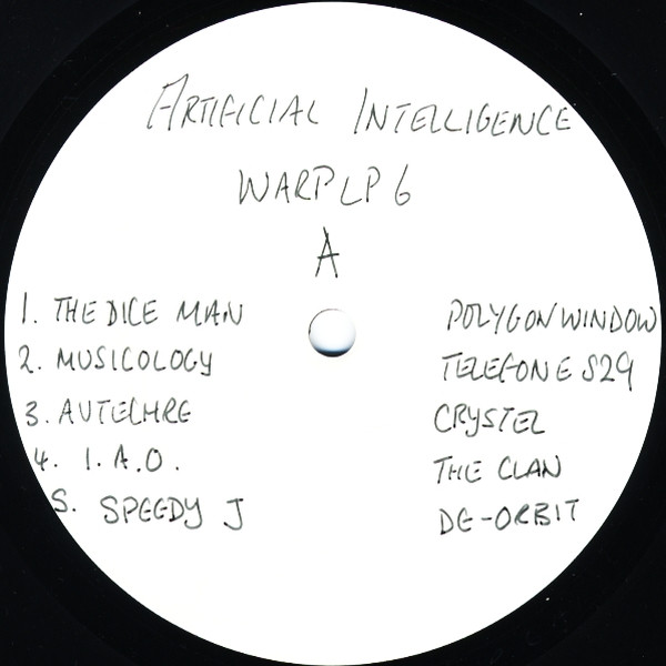 Artificial Intelligence (1992, CD) - Discogs