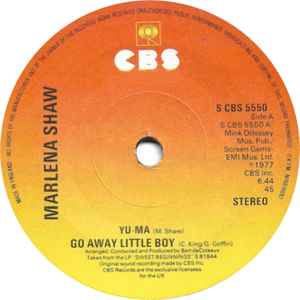 Marlena Shaw – Yu-Ma / Go Away Little Boy / Look At Me, Look At